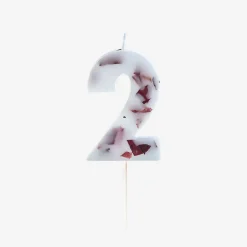 Ginger Ray Bougie Anniversaire Petales De Fleurs