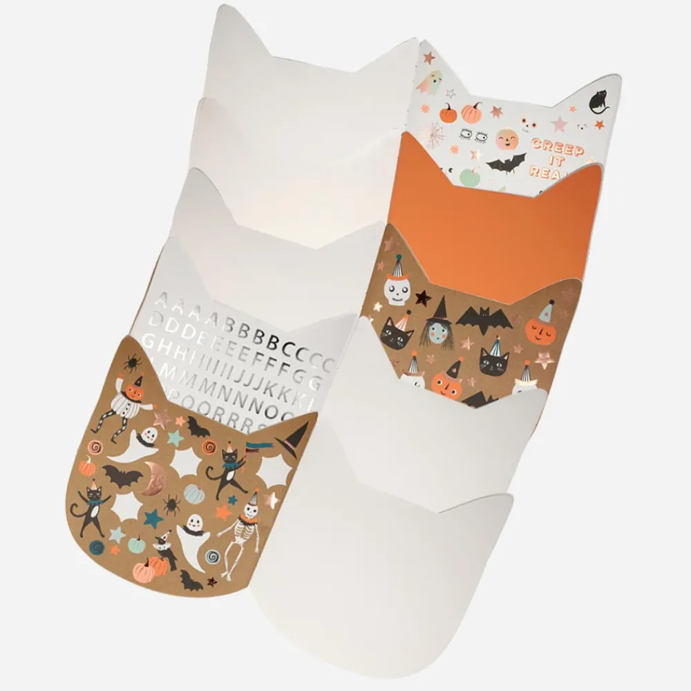 Meri Meri Cahier Halloween Avec Coloriage Et Stickers> Stickers Et Gommettes