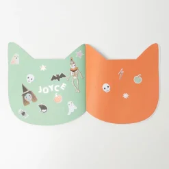 Meri Meri Cahier Halloween Avec Coloriage Et Stickers> Coloriages