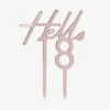 Ginger Ray Cake Topper 18 Ans Rose Gold