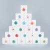 Rico Design Calendrier De L'Avent Blanc A Etoiles Dorees> Pochettes Cadeaux