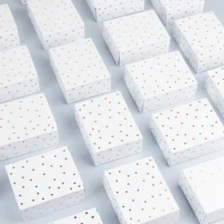 Rico Design Calendrier De L'Avent Blanc A Etoiles Dorees><noscript><img width=