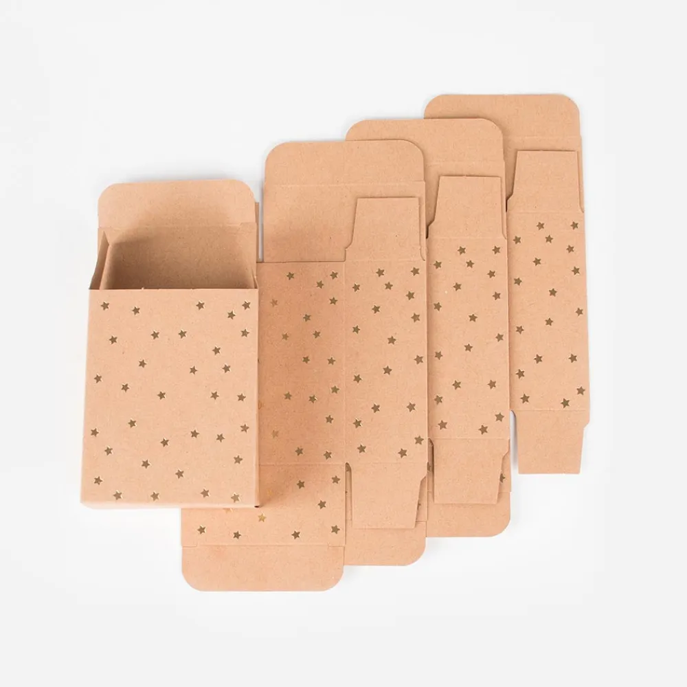 Rico Design Calendrier De L'Avent Kraft A Etoiles Dorees> Pochettes Cadeaux