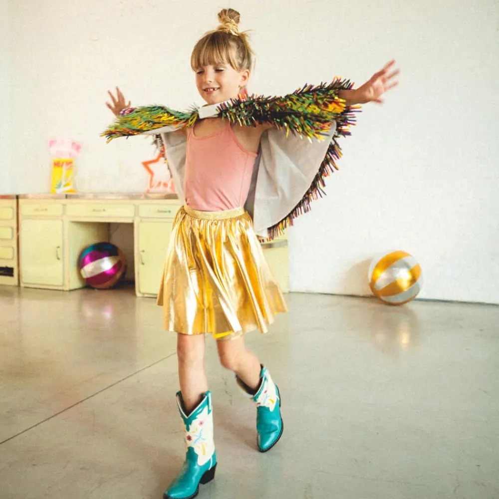 Ratatam Cape A Franges Holographique>Enfant Déguisements
