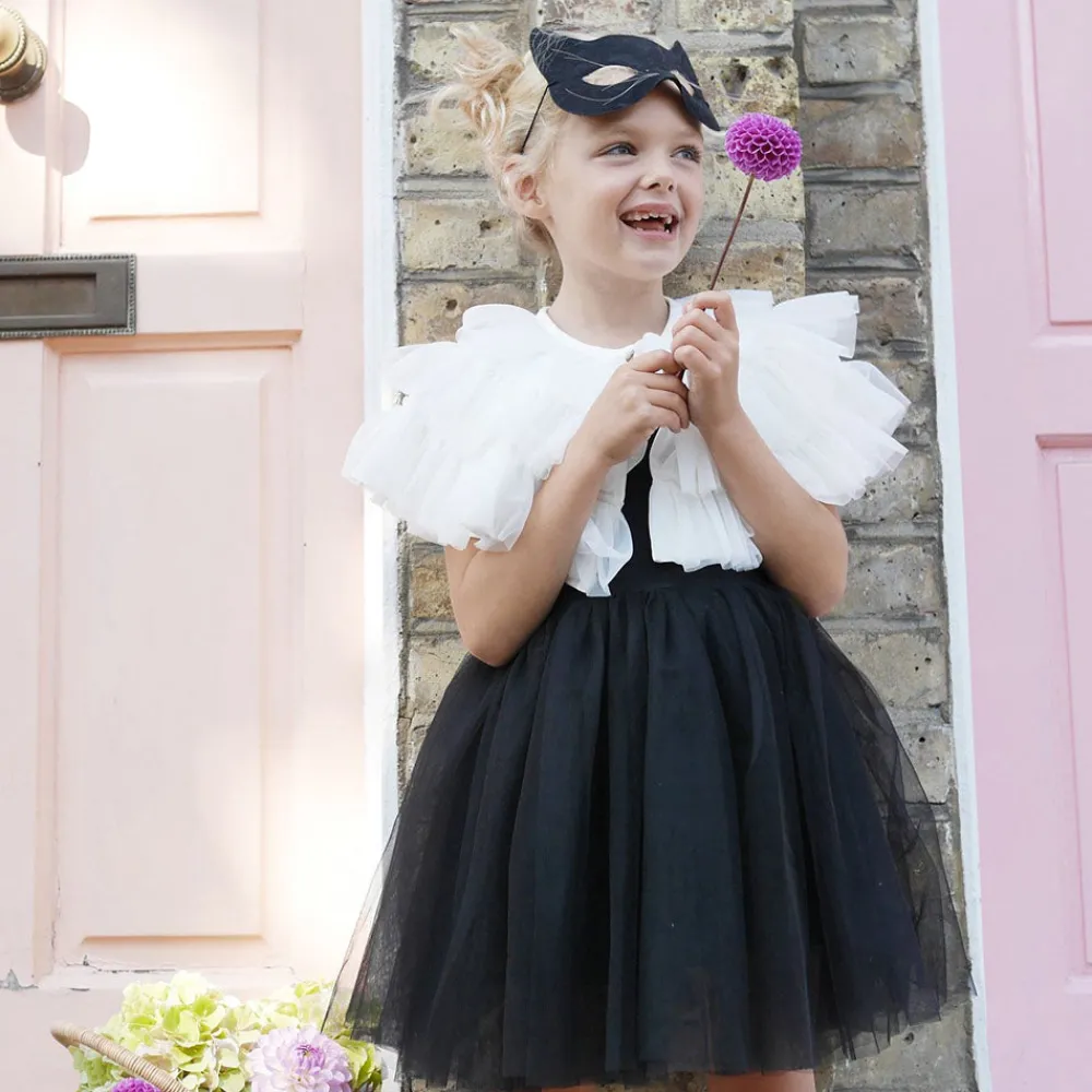 Bob&Blossom Cape Blanche En Tulle>Enfant Déguisements
