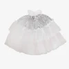 Ginger Ray Cape De Princesse En Tulle Blanc Et Argent>Enfant Déguisements