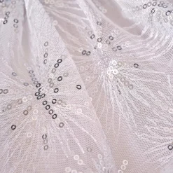 Ginger Ray Cape De Princesse En Tulle Blanc Et Argent><noscript><img width=