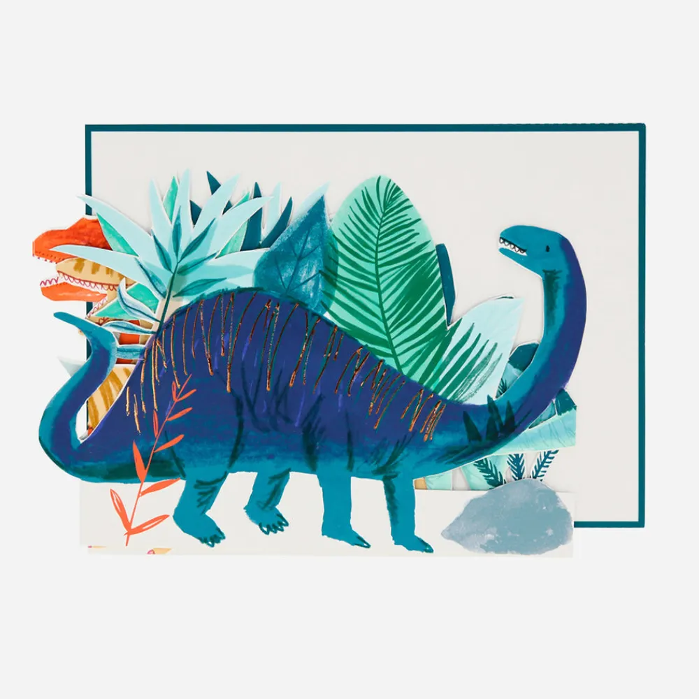 Meri Meri Carte Accordeon Dinosaure