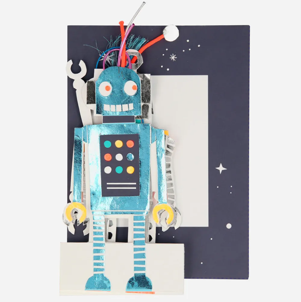 Meri Meri Carte Accordeon Robot