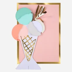 Meri Meri Carte Pop Up Creme Glacee