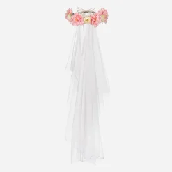 Party Deco Couronne De Fleurs Avec Voile> Accessoires
