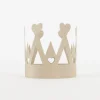 Party Deco Couronne En Papier - Paillettes Et Coeurs Dores> Accessoires