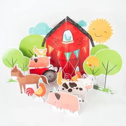Amscan Décoration De Table Animaux De La Ferme