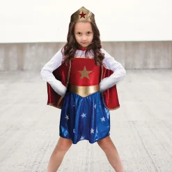Great Pretenders Deguisement De Super-Heros : Robe De Wonder Woman>Enfant Déguisements