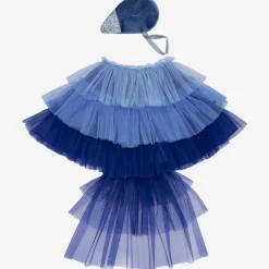 Meri Meri Deguisement D'Oiseau Bleu : Cape En Tulle Et Coiffe En Velours Et Tissu Paillete>Enfant Déguisements