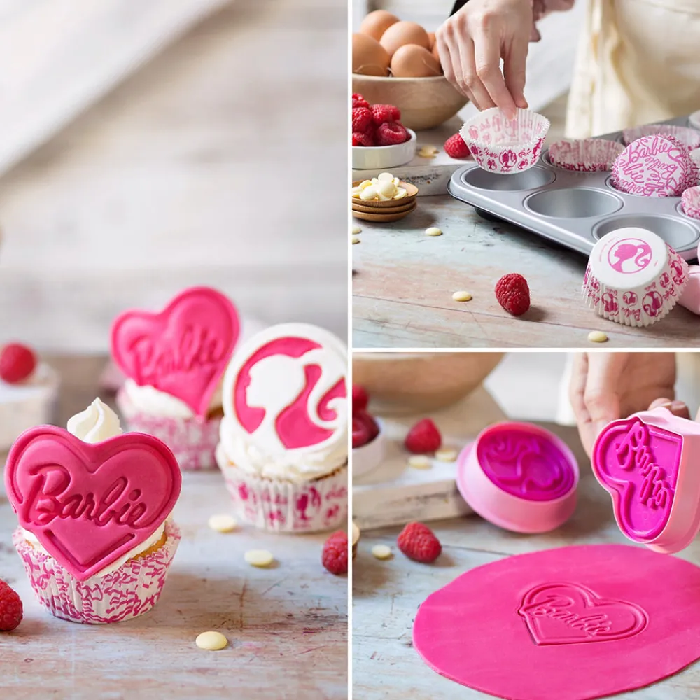 Decora Emporte Pieces Barbie + Poussoir (2)