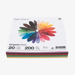 Rico Design Feuilles De Papier Origami Multicolore
