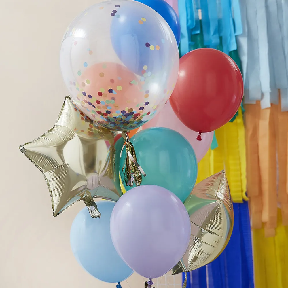 Ginger Ray Grappe De 11 Ballons Multicolores> Ballons Helium À Forme
