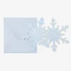 Arty Fêtes Factory Invitation Anniversaire Flocon Bleu Glacier (8)> Invitations