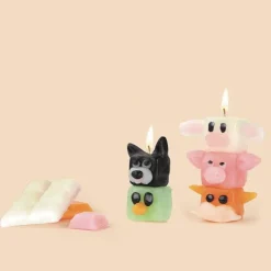 Graine Créative Kit Bougie A Modeler Animaux Mignons