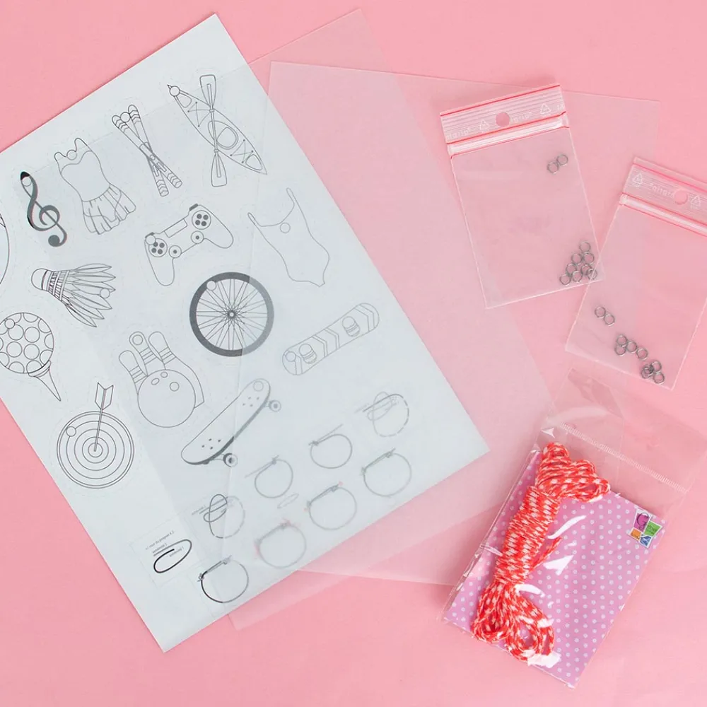 Graine Créative Kit Bracelets Mes Passions Plastique Dingue