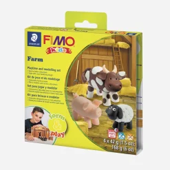 Graine Créative Kit Diy Animaux De La Ferme En Pate Fimo