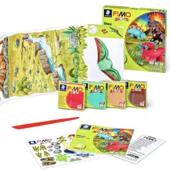 Graine Créative Kit Diy Dino En Pate Fimo