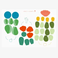 Pirouette Cacahouete Kit Loisirs Créatifs : 6 Cactus A Creer