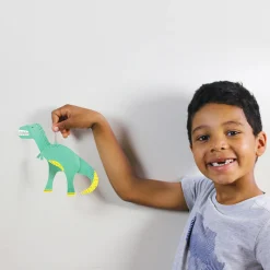 Pirouette Cacahouete Kit Loisirs Créatifs : 6 Dinosaures A Creer Et A Colorier