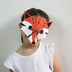 Pirouette Cacahouete Kit Loisirs Créatifs : 4 Masques Animaux De La Foret A Fabriquer Et A Colorier