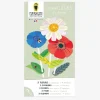 Pirouette Cacahouete Kit Loisirs Créatifs : Bouquet De 3 Fleurs A Creer Et 9 Stickers