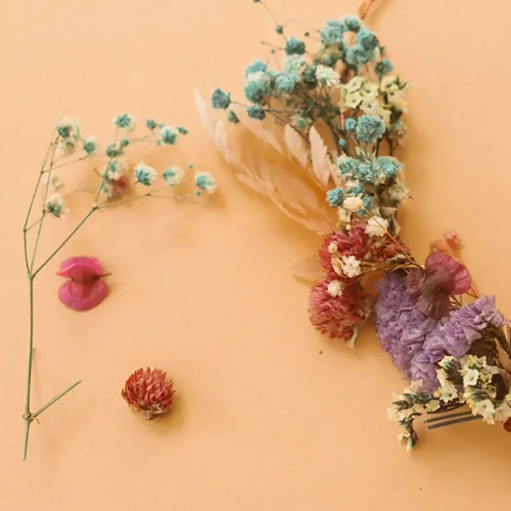 La petite épicerie Kit Loisirs Créatifs Couronne De Fleurs Sechees