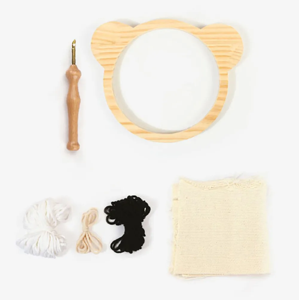 Graine Créative Kit Punch Needle Panda