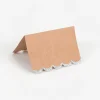 Arty Fêtes Factory Marque Place Kraft Bordure Glitter Argent (8)