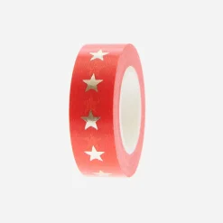 Rico Design Masking Tape Rouge Etoiles> Masking Tape