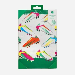 TalkingTables Nappe En Papier Foot Coloree