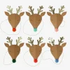 Meri Meri Noel - 6 Chapeaux Renne> Chapeaux Pointus