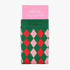 Party Deco Noel - 1 Paire De Chaussette De Noel><noscript><img width=