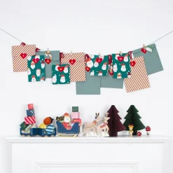 House of Products Noel - 1 Pochette En Papier Pere Noel> Pochettes Cadeaux