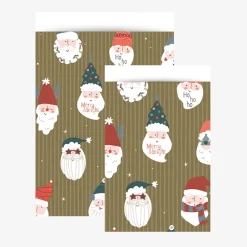 House of Products Noel - 1 Pochette En Papier Pere Noel> Pochettes Cadeaux