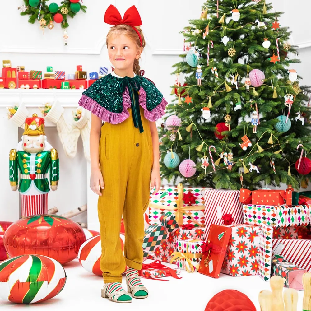 Party Deco Noel - 1 Serre-Tete Noeud Rouge>Enfant Déguisements