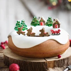 Decora Noel - 6 Toppers En Sucre Traineau Du Pere Noel