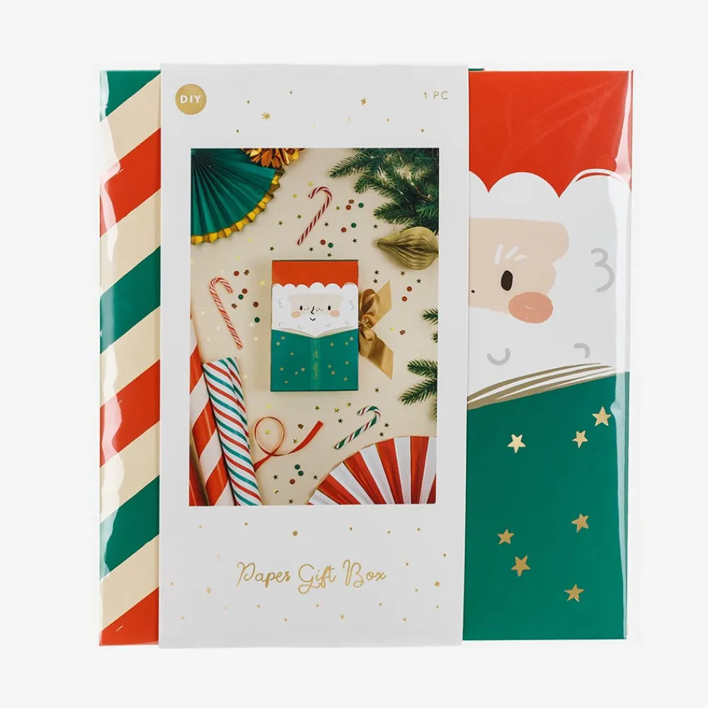 Party Deco Noel - Boite Cadeau Pere Noel> Pochettes Cadeaux