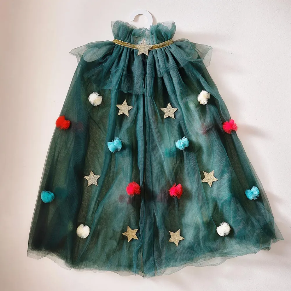 Ginger Ray Noel - Cape Sapin De Noel En Tulle>Enfant Déguisements