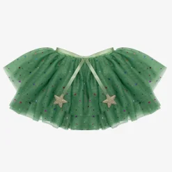 Mimi & Lula Noel - Cape Sapin De Noel Verte En Tulle>Enfant Déguisements