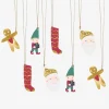 Party Deco Noel - Gifts Tags Pere Noel