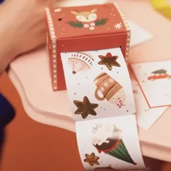 Party Deco Noel - Rouleau D'Autocollants De Noel><noscript><img width=