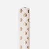 Rico Design Papier Cadeau Blanc Pois Dores> Papier Cadeau