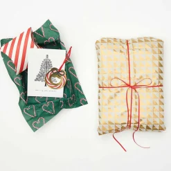 Rico Design Papier De Soie Triangles Blanc Et Or><noscript><img width=