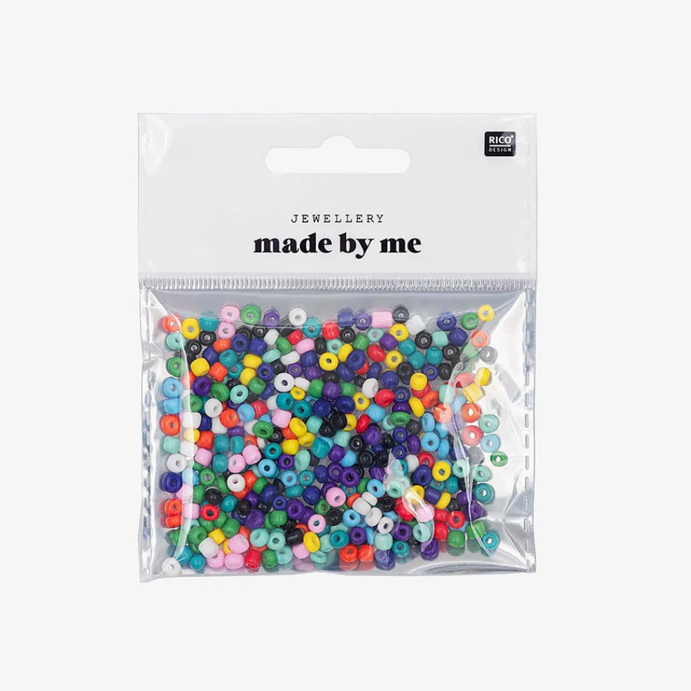 Rico Design Perles En Ceramique Multicolores